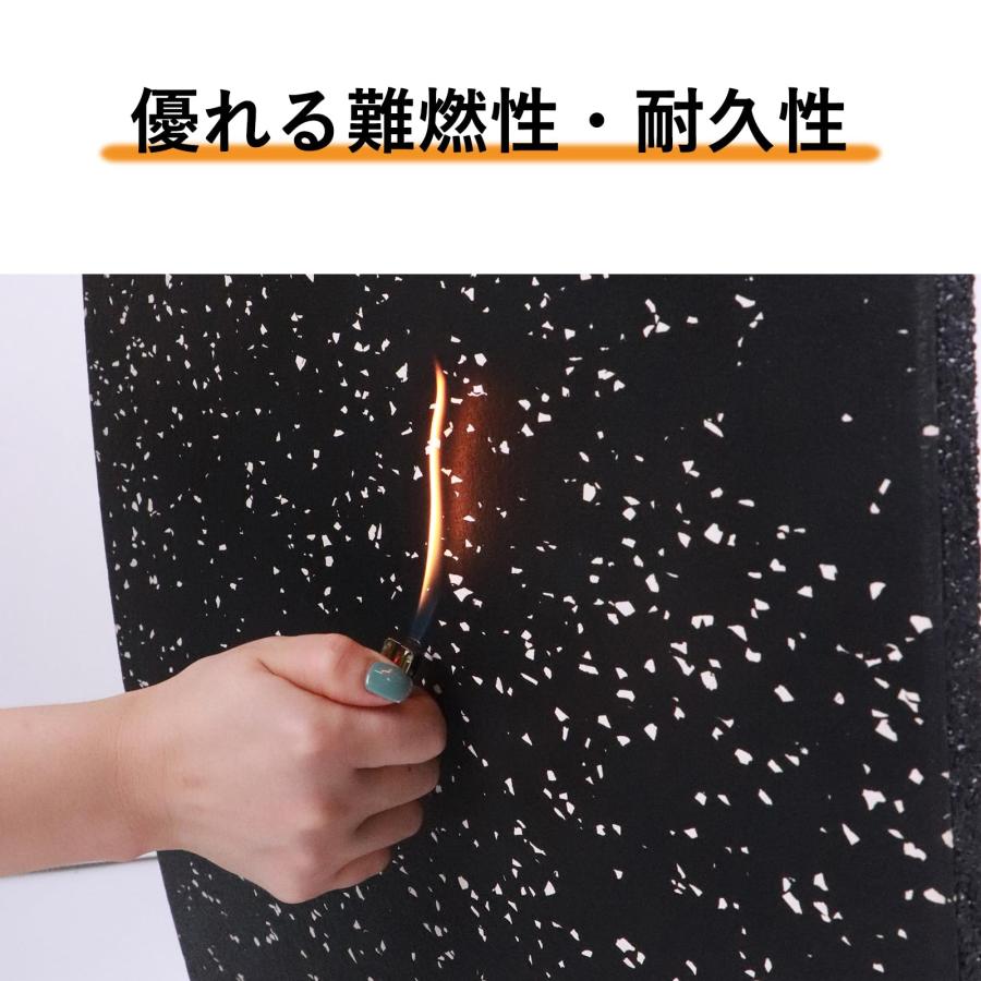 ジムマット ラバーマット ゴムマット 20mm 硬度60〜65 50cm*50cm