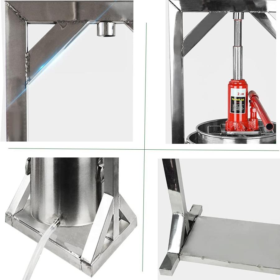 【中古品/USED】 蜜を絞り器 蜂蜜 蜂蜜分離器 手動 蜂蜜濾過器 遠心分離機 はちみつ 蜜蜂ワックス 蜂蜜絞り機 ジャック 2トン 2T 養蜂農場 ステンレス (22L) 【2768449305】(17706円)