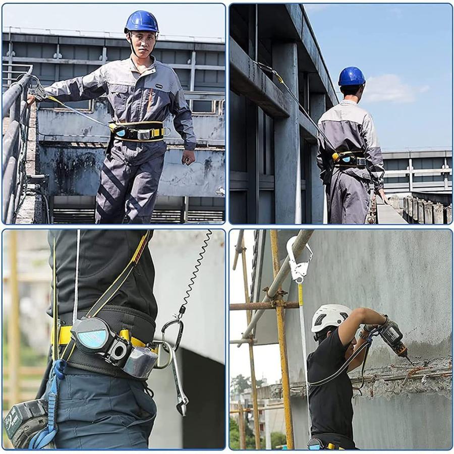 ベルト型安全帯 160cm 墜落制止用器具 新基準腰ベルト 一般高く登る用