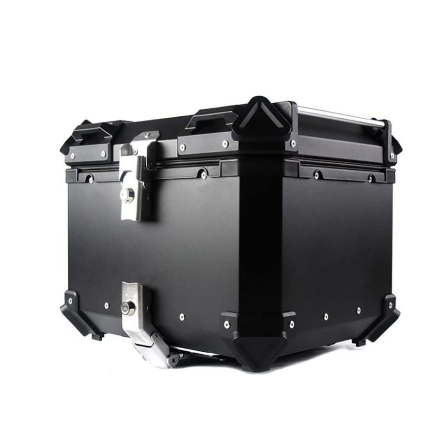 バイクリアボックス アルミトップケース (45L Black 黒) 1001 - 通販