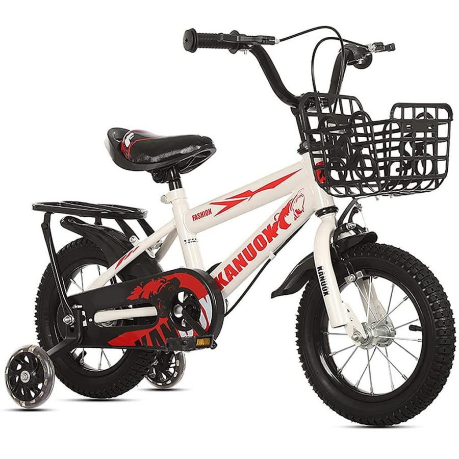 お子さん用銀輪 12~18in乳飲み子用バイクハンドブレーキモデルかばい立て輪照明ランプ付き添い人御坊っちゃんにもうしろ帯にもぴったり滑り止め手持ち部分高さ調節する能力のある生まれ落ちる日差し上げ物クリ
