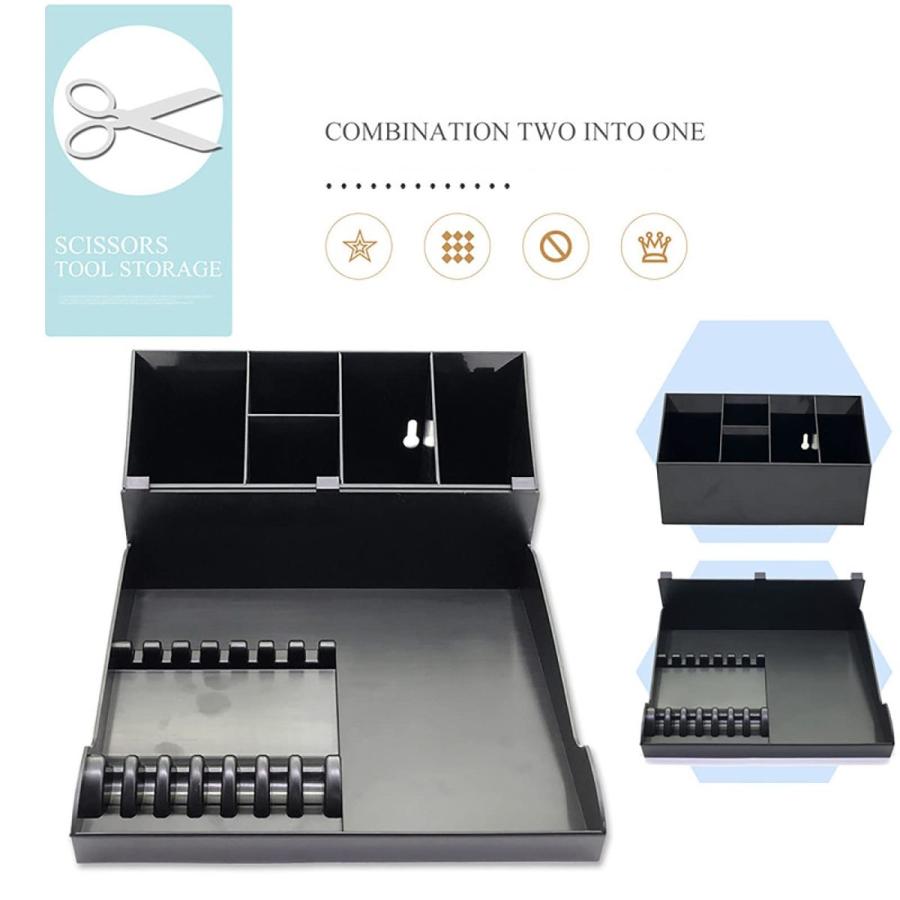 シザスタンド 7丁 はさみバッグ シザーケース シザケース置き