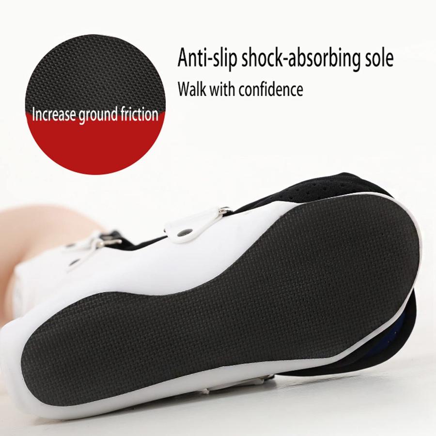 骨折装具ブーツ足首関節固定ブレース調節可能な通気性ふくらはぎ