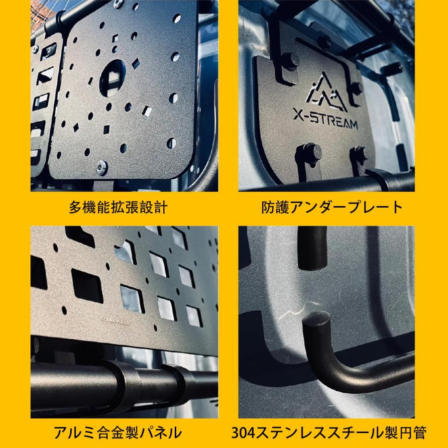 新型スズキ ジムニー リアゲート タクティカル拡張パネル 四代目 JB64
