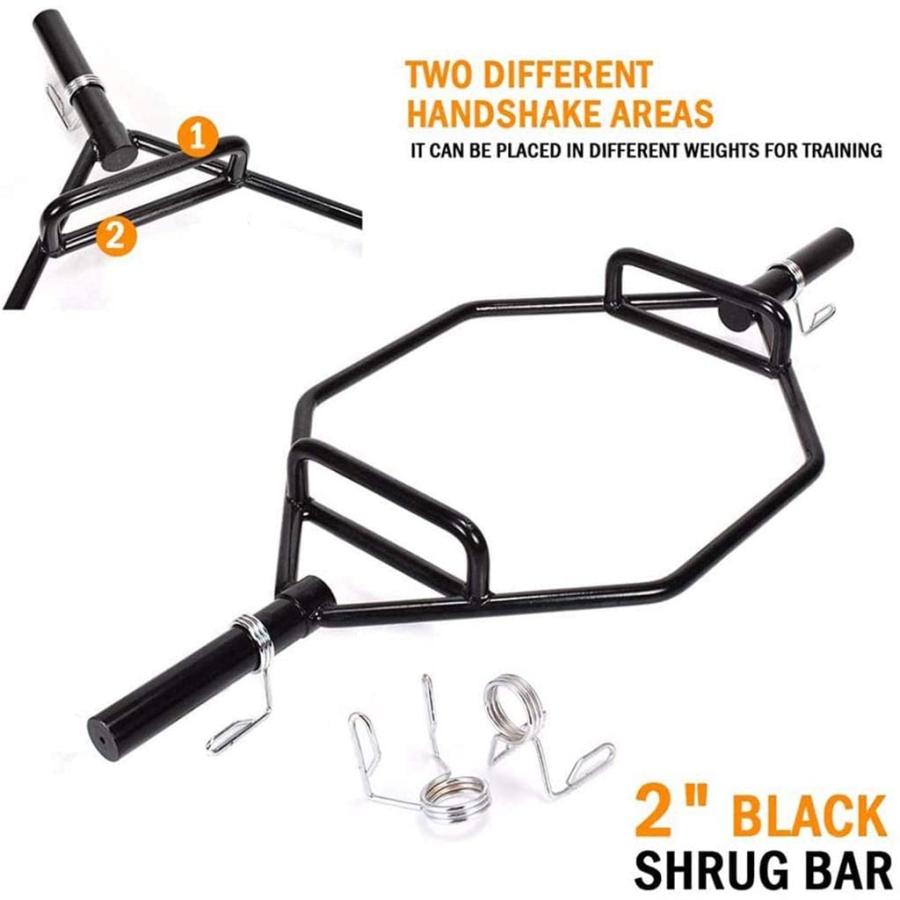 バーベルロッド六角形、スクワットデッドリフトシュラグバー筋力