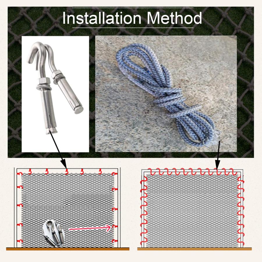クライミング ネット ロープ 室内 アウトドア スポーツ 登り