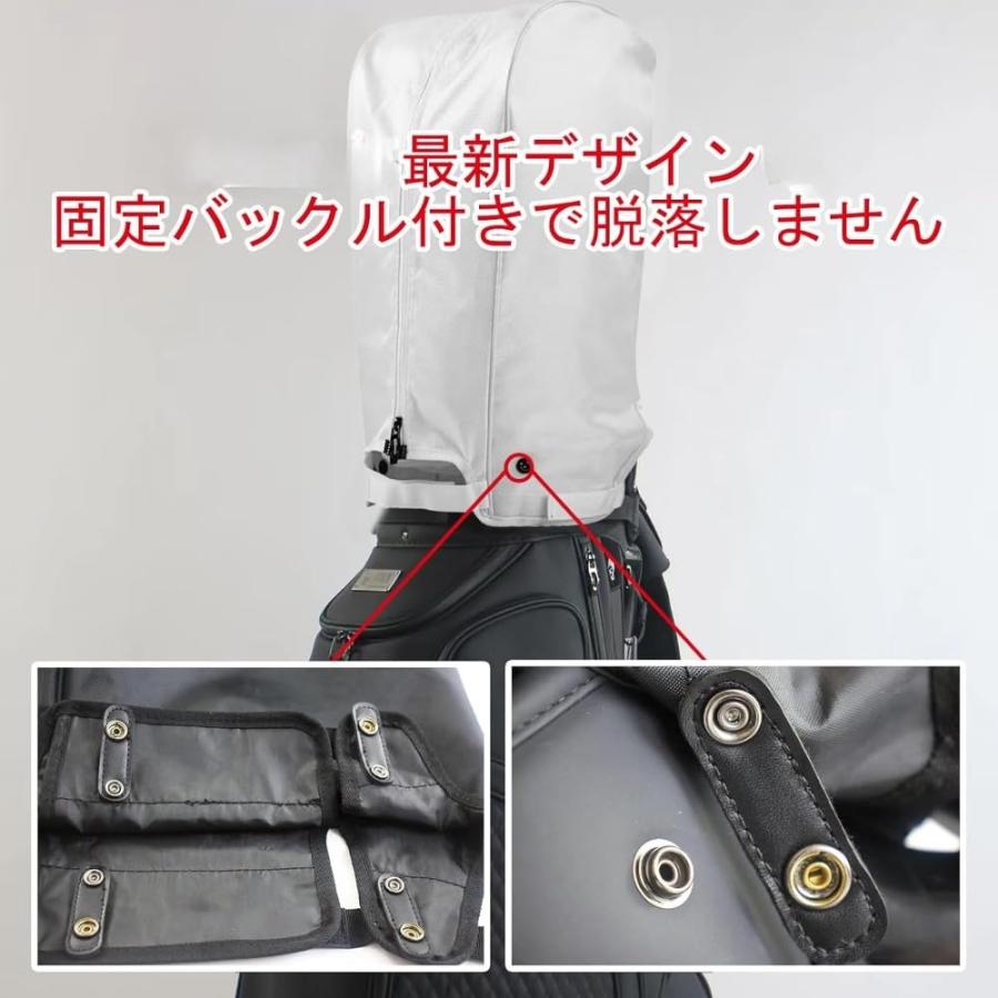 ゴルフバッグ フードカバー フリーサイズ キャディバッグ用 防水 ゴルフバッグ フードカバー フリーサイズ キャディバッグ用 防水