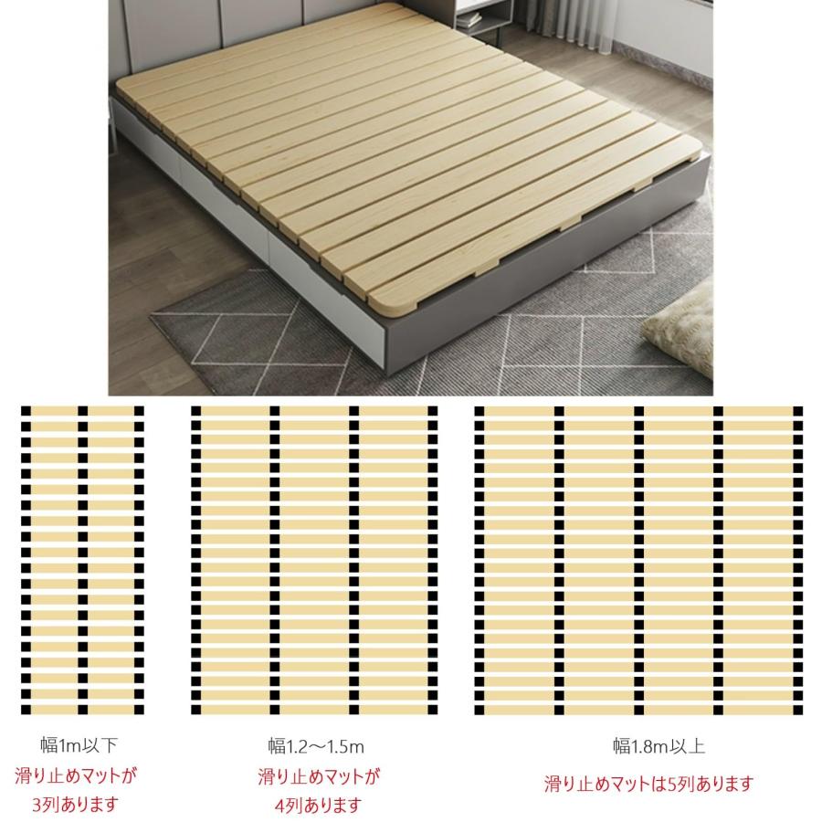 すのこ ベッド シングル 頑丈 天然木 折りたたみベッド ロール式 すのこ ベッド シングル 頑丈 天然木 折りたたみベッド ロール式
