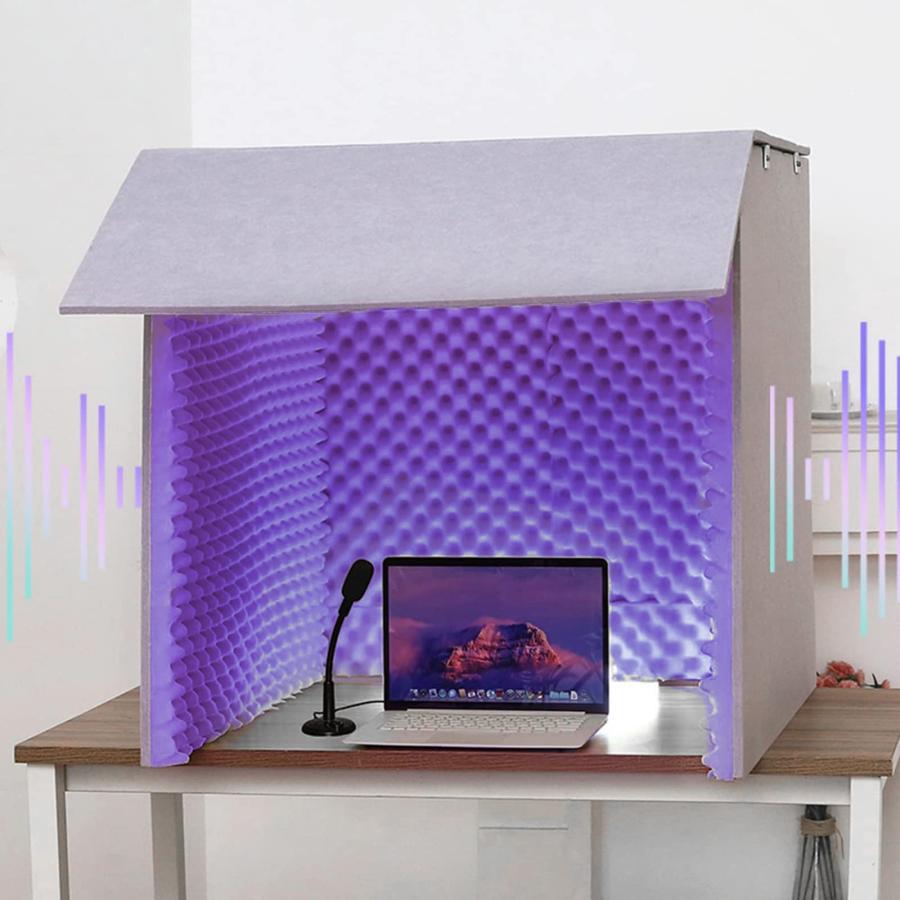 簡易防音室 1人用、 防音ブース、防音ボックス パーテーション 防音