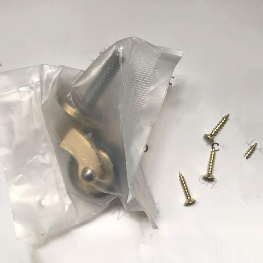 アンティーク風　真鍮製　キャスター　4個セット xixi68_p21004855394b