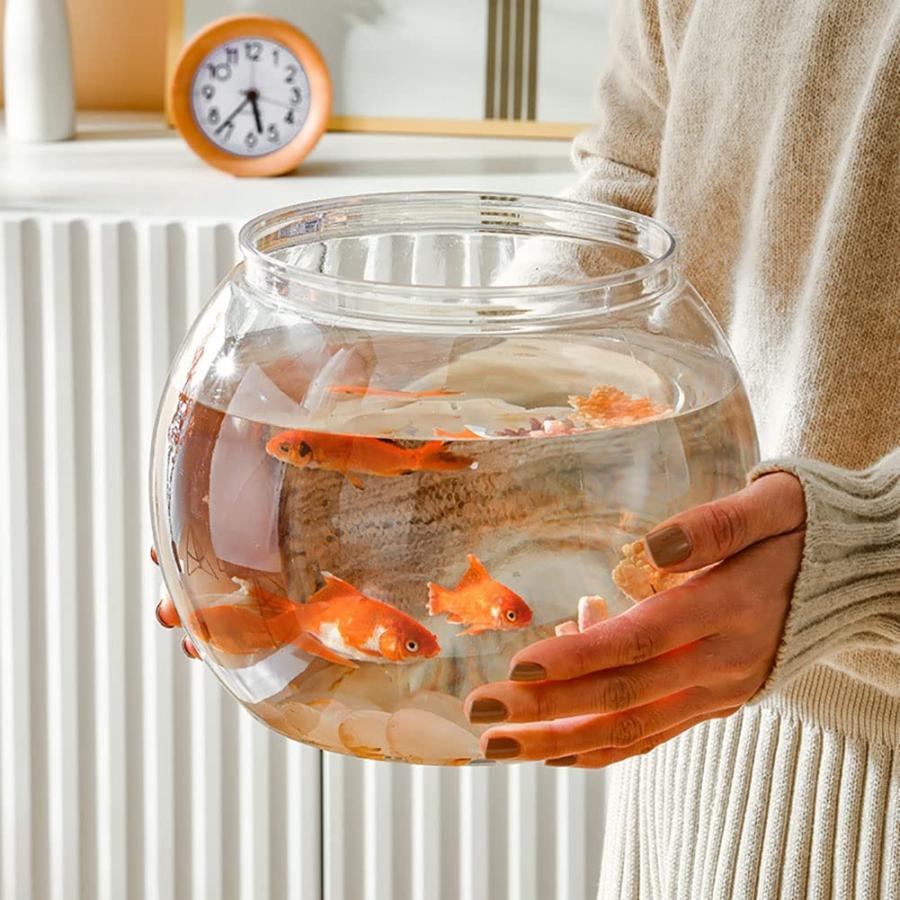 金魚鉢 丸型金魚鉢 高プラスチック透明アクリル 観葉植物 金魚鉢 丸型金魚鉢 高プラスチック透明アクリル 観葉植物