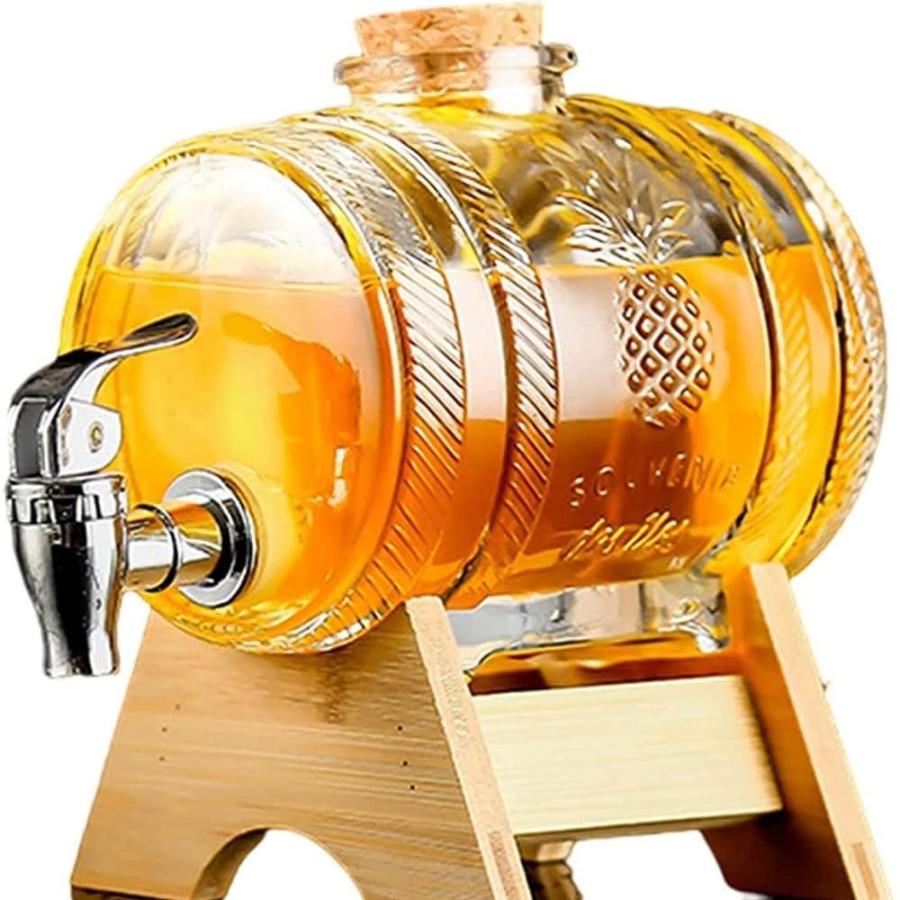 冷水ポット、ドリンクフルーツティーガラス、うワイン樽1L、3Lガラス