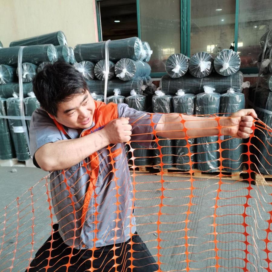 プラスチック網 セキュリティ ガードレール プラスチック雪囲い