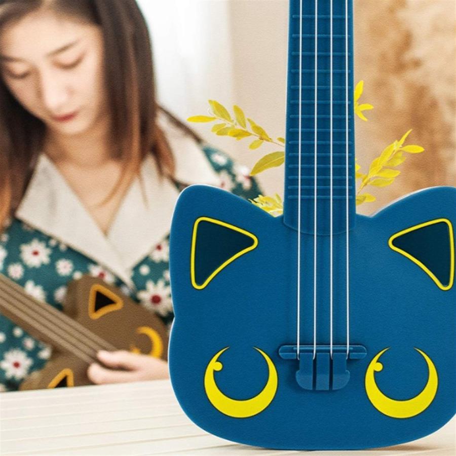 ジェリーキャット　ウクレレ　楽器　　ぬいぐるみ　ギフト袋付き ジェリーキャット ウクレレ 楽器 ぬいぐるみ ギフト袋付き