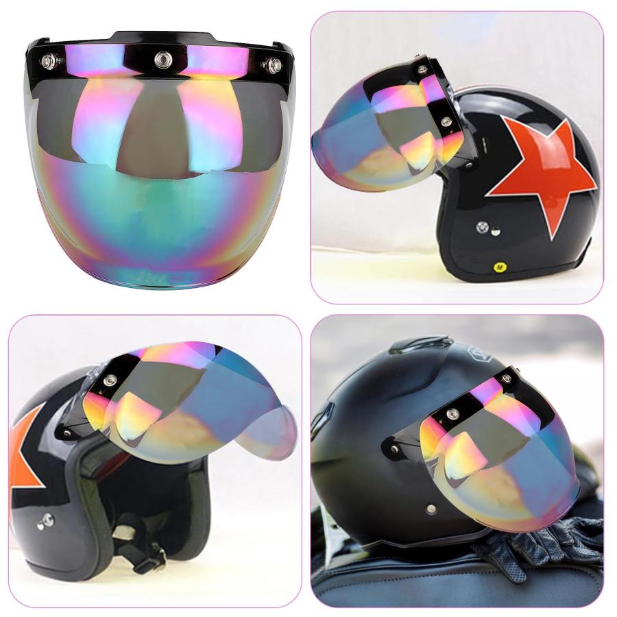 MOONEYES ジェットヘルメット クリーム　バブルシールド付き 2025年最新】mooneyes ジェットヘルメットの人気アイテム - メルカリ