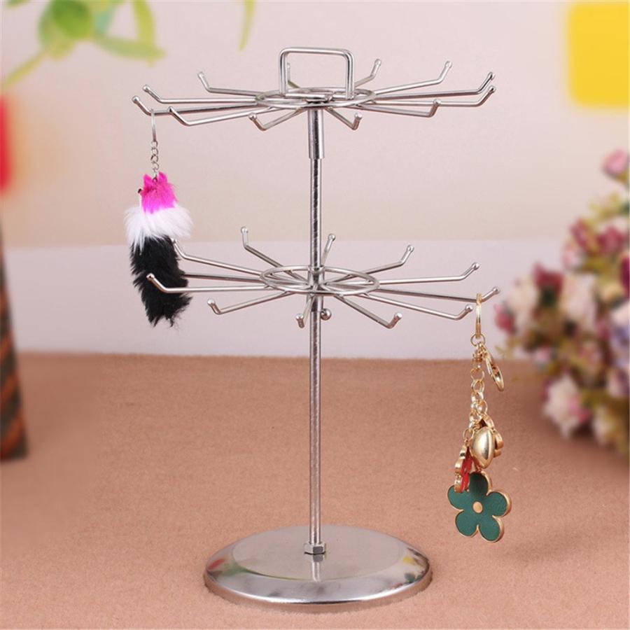 回転式 ジュエリースタンド アクセサリースタンド ネックレス