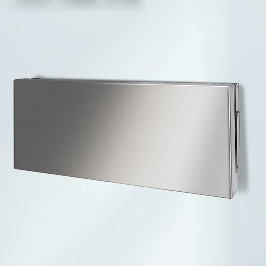 壁掛けテーブル ステンレススチール 100x40cm 壁掛けテーブル - ステンレススチール ガレージと小屋、オフィス