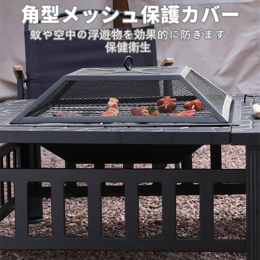 焚き火台 キャンプ バーベキュー コンロ バーベキューコンロ