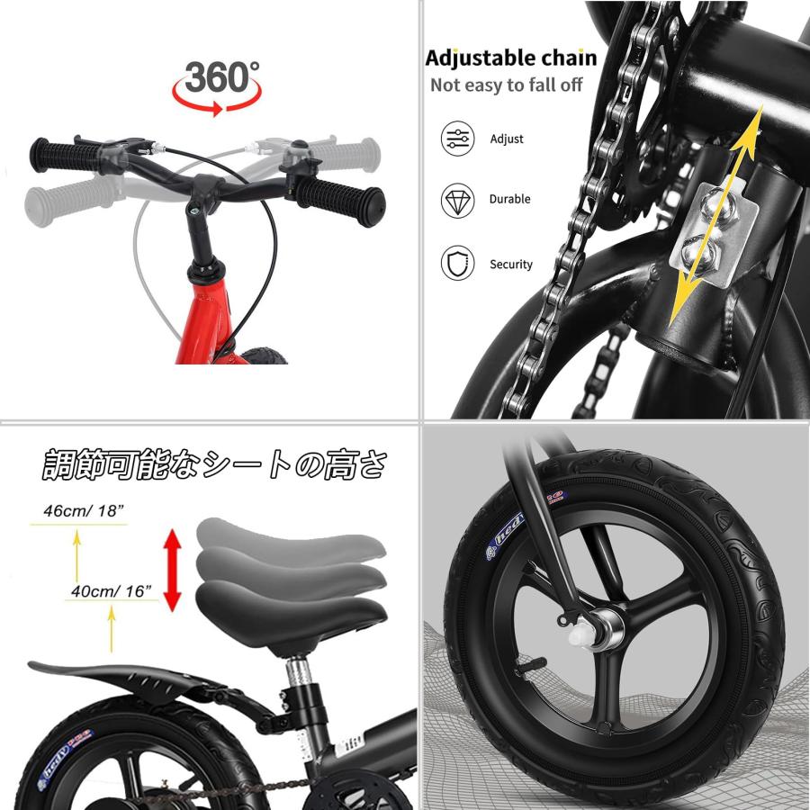 3 in 1子供用自転車 ストライダー キックバイク 子供のバランスバイク