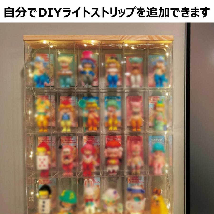 フィギュアラック 大容量 ショーケース フィギュア 小さい 壁掛け