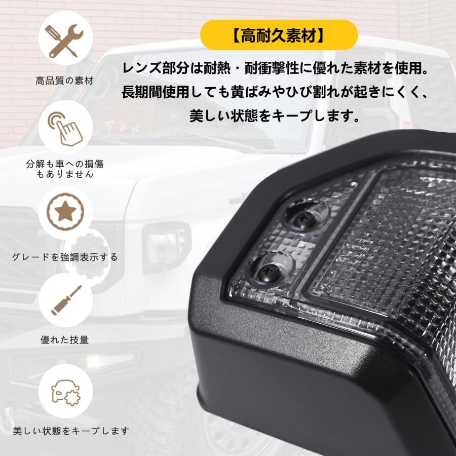 トヨタ ランドクルーザー ウィンカーカバー 70シリーズ 70系 ランクル