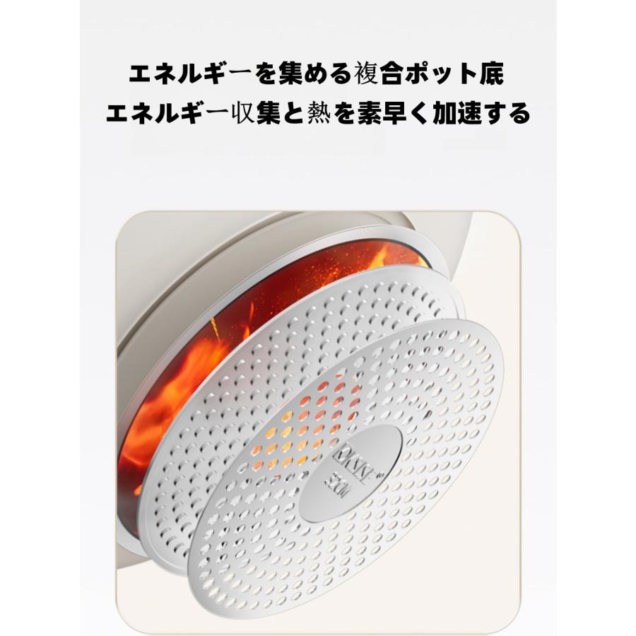 フライパン 32cm セラミック調理用ノンスティックパン 中華鍋