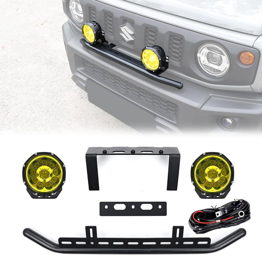 新型スズキジムニー フロントバンパーガード JB64 ジムニーシエラJB74
