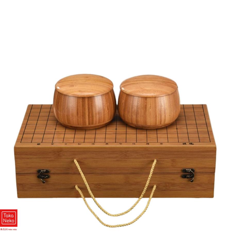 囲碁 セット 折りたたみ スペア碁石付き 47×44cm 収納便利 初心者用