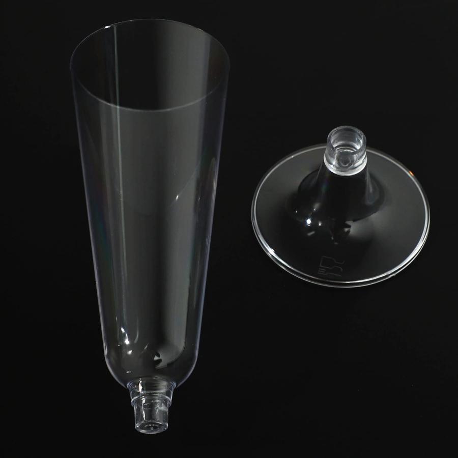 120個150ml使い捨て硬質プラスチックシャンパングラス赤ワインの