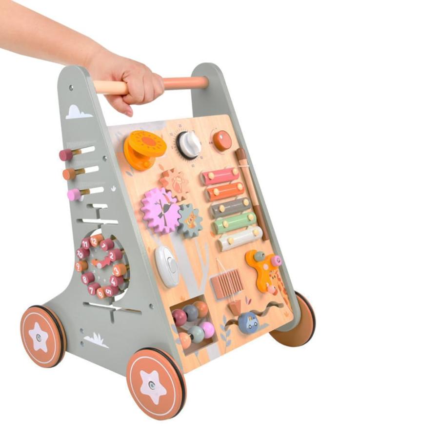 歩行器 赤ちゃん 手押し車 ベビープッシュウォーカーおもちゃ赤ちゃん