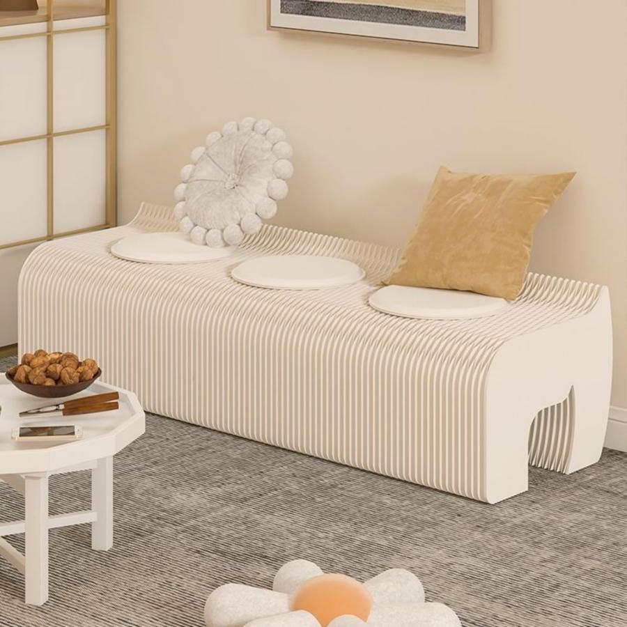 折りたたみ式紙製スツール 紙製ソファ 伸縮式ベンチ 多人数用ロース