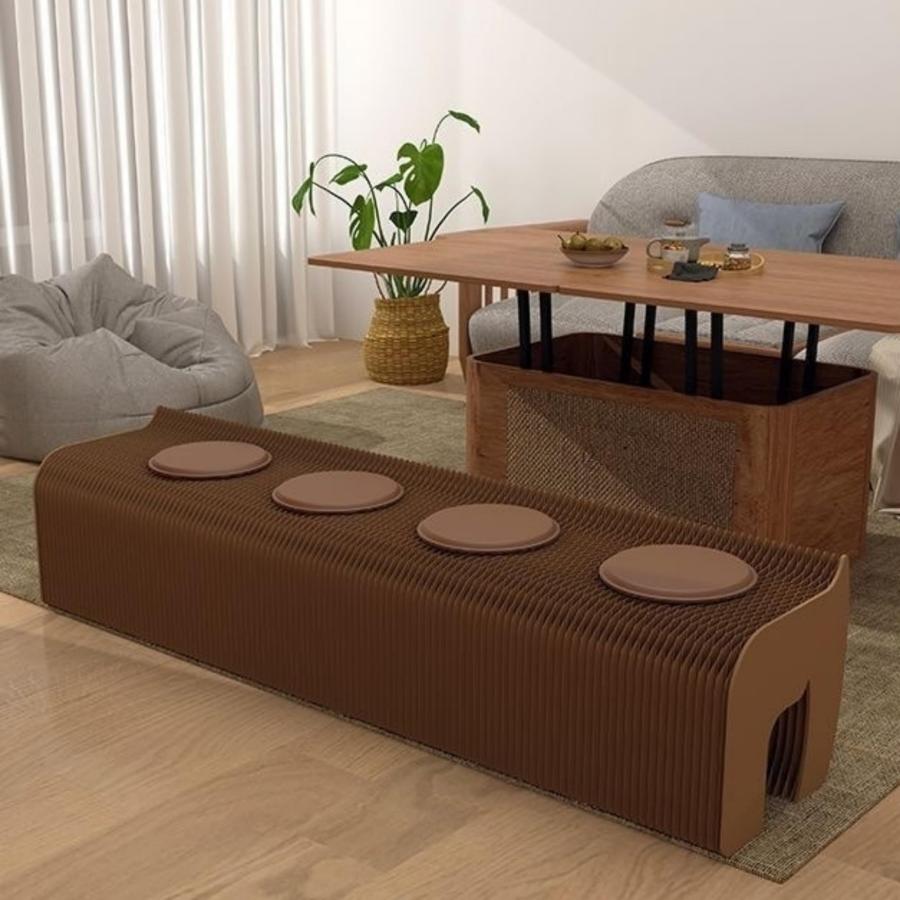 ihpaper アコーディオン折り畳み式ペーパースツールソファチェア p210043102fb4_desc_1.jpg