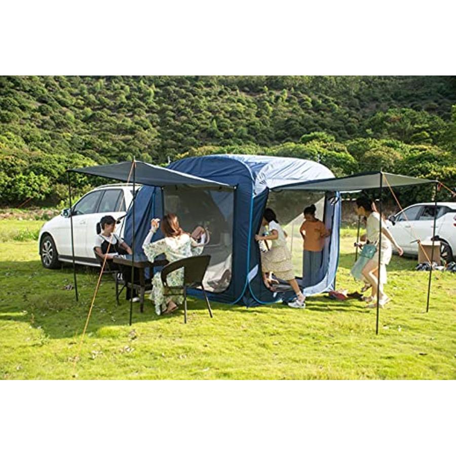 SUNVIC カーサイドタープ トランクテント Amazon.co.jp: 【登場新モデル】SUNVIC カーサイドタープ