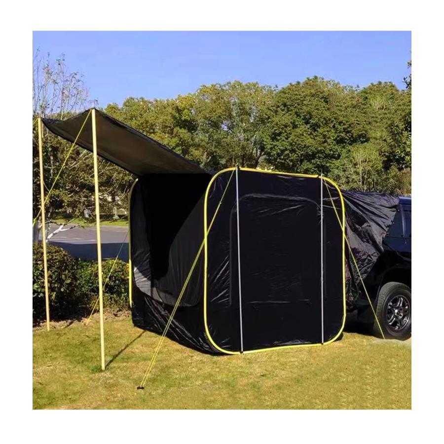 防災対策 テント カーサイドタープ 2024トランクテント車中泊テント