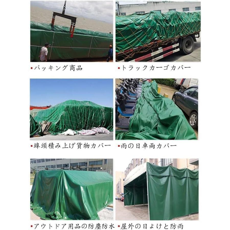トラックシート 2m 3m 4m 5m 6m 7m 8m対応 450g/m2厚手 防水仕