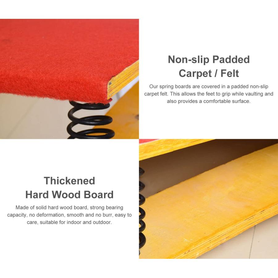 ロイター板 踏切板 若者と子供のための4つの春の体操用スプリング