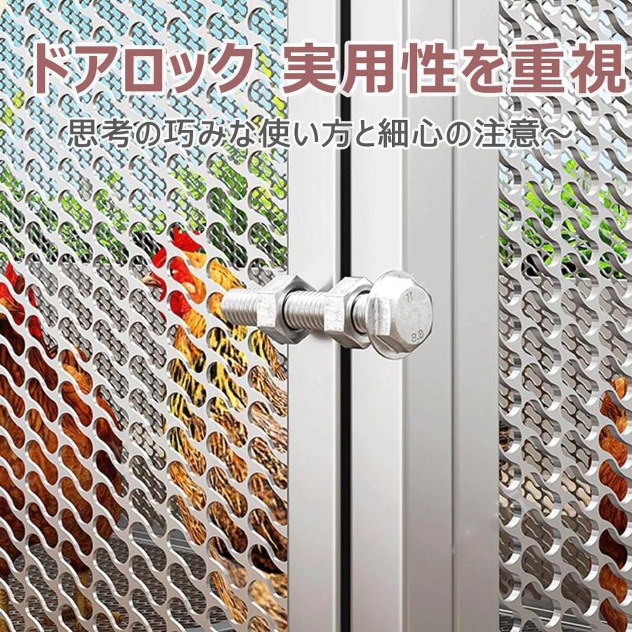 鶏 ケージ 室内 屋外 ステンレス 大型角管高密度メッシュ うずら