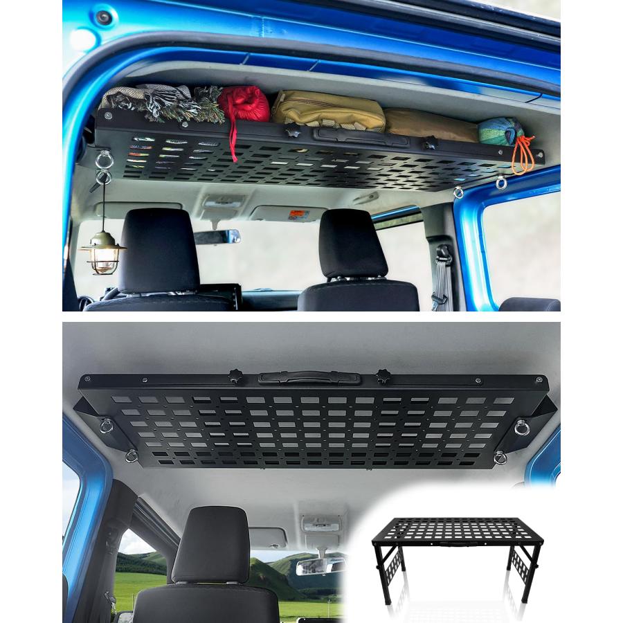 スズキ ジムニー JB64 JB74 天井ラック 収納ラック キャンプ