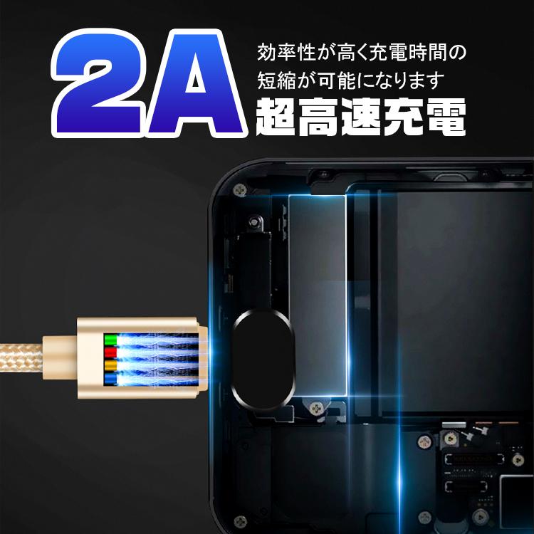 iphone 充電ケーブル 2m 3本セット タイプc ケーブル iphone 充電ケーブル 2m 3本セット タイプc ケーブル