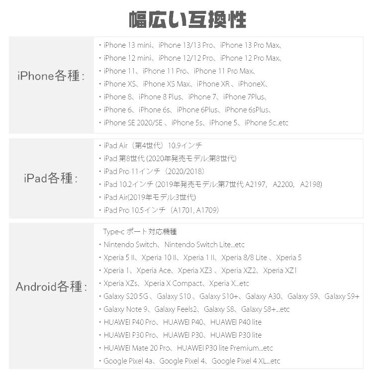 iPhone 充電ケーブル 1m 3本セット タイプcケーブル type-c USBケーブル アイフォン ケーブル 断線しにくい iPhone 12 mini iPhone 12 Pro Max｜xjazxin｜23