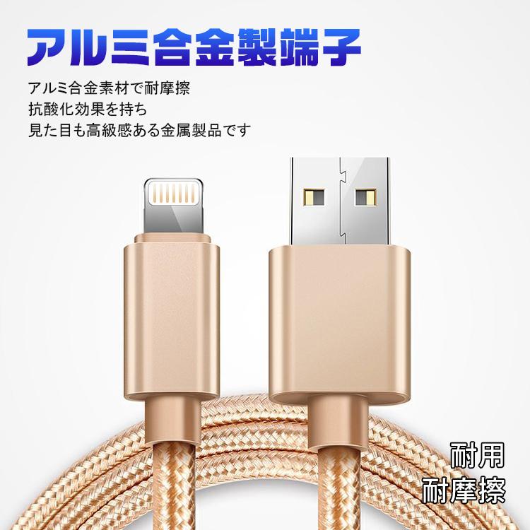 iphone 充電ケーブル タイプc ケーブル 2m 2本セット