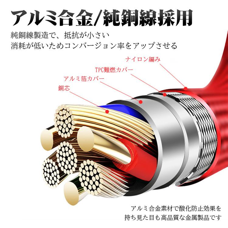 iphone 充電ケーブル ライトニングケーブル L字型 2m usb