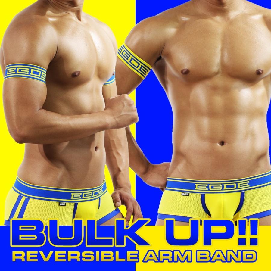 EGDE← BULK UP!! リバーシブル バイセップ アームバンド 両腕｜xlove0091｜04