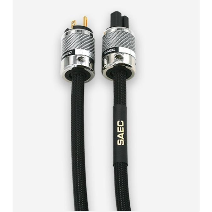 返品交換不可返品交換不可SAEC サエク PL-9000 2.0m 電源ケーブル オーディオケーブル SAEC PL-9000 2.0m PC-Triple C導体採用5.5sq最上級電源ケーブル サエク PL9000
