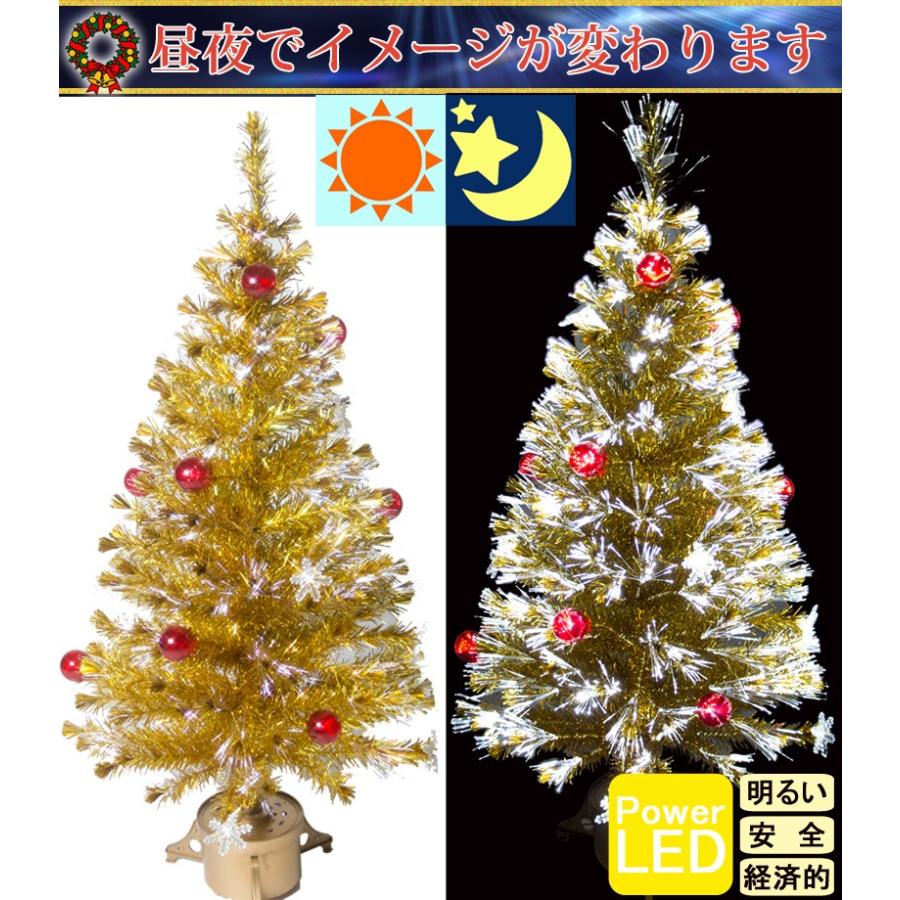 金色のクリスマスツリー ファイバーツリー 1cm ゴールド クリスマスツリー 金色 スピニングツリー ポット 回転します 北欧 おしゃれ クリスマスツリーのクリスマス屋 通販 Yahoo ショッピング