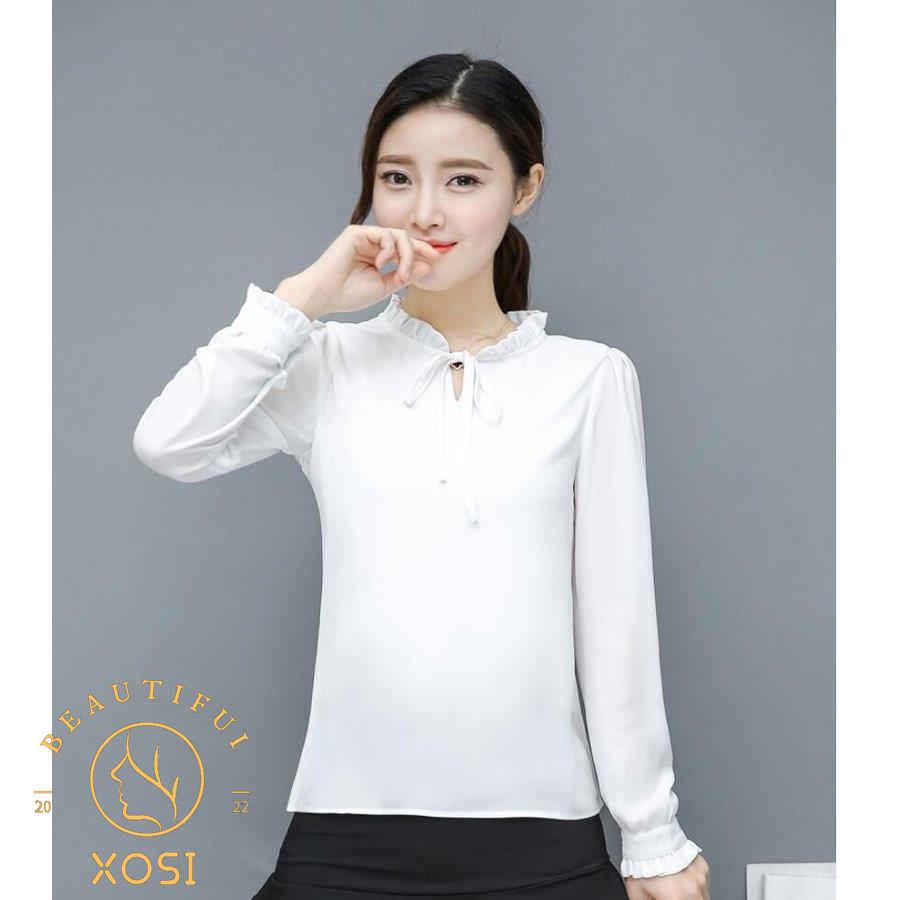 春の新作続々 ブラウスレディース リボン付き シャツ 長袖ブラウス 代 30代 40代 レディーストップス 長袖シャツ おしゃれ 韓国風 フォーマル 通勤 Ol 着痩せ ビジネス