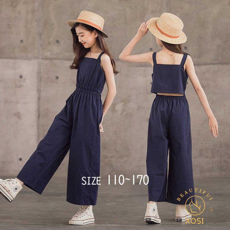 サロペット オーバーオール パンツスタイル 春夏 韓国子供服 女の子 韓国子ども服 サロぺット 90 100 110 1 130 140 150 0424xo011 Xosi 通販 Yahoo ショッピング