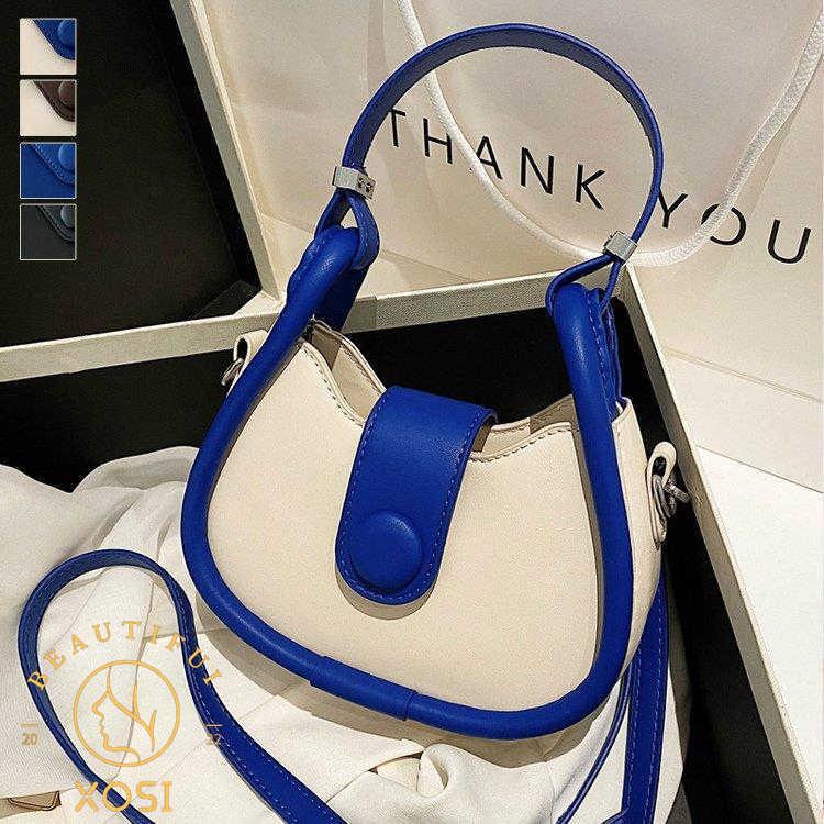 2way 3wayバッグ ハンドバッグ おしゃれ Baa16 ショルダーバッグ マチあり きれいめ 小さめ きれいめ 休日コーデ カジュアルスタイル レディースファッション ブルー おしゃれ Baa16 無地 ホワイト Xosi ブラック 0507bag067