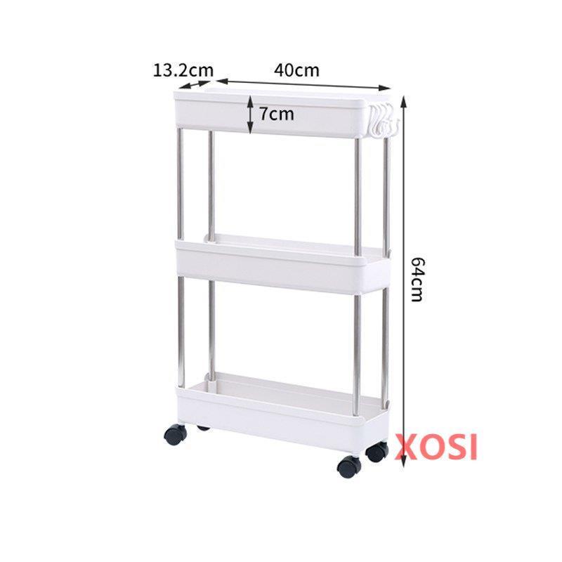 最終値下げ 収納家具 収納 寝具 インテリア キッチン収納 ワゴン キャスター付 可動式 キッチンワゴン 隙間収納 キッチン隙間収納 キッチンラック カラー 1 Color Lmcst Ac In