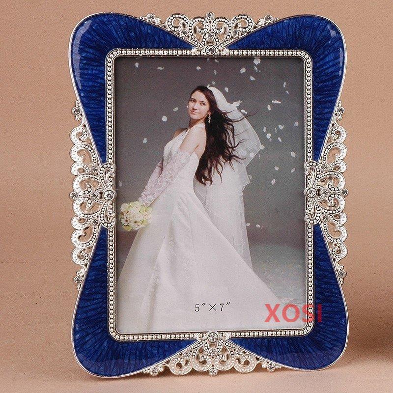 限定価格セール 北欧 かわいい プレゼント 出産祝い 結婚祝い 写真立て フォトフレーム リビング シルバー ロイヤルブルー ブルー お祝い 写真立て フォトフレーム カラー F Gordoscoxinha Com Br